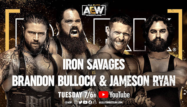 Jameson Ryan Brandon Bullock Iron Savages AEW Dark