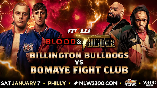 MLW The Billington Bulldogs vs. Bomaye Fight Club