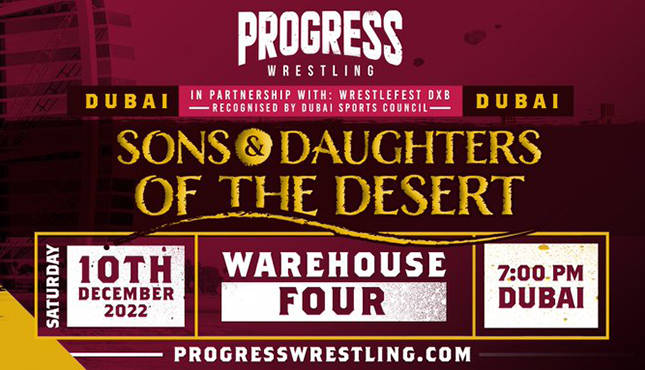 PROGRESS Wrestling Sons & Daughters Of the Desert