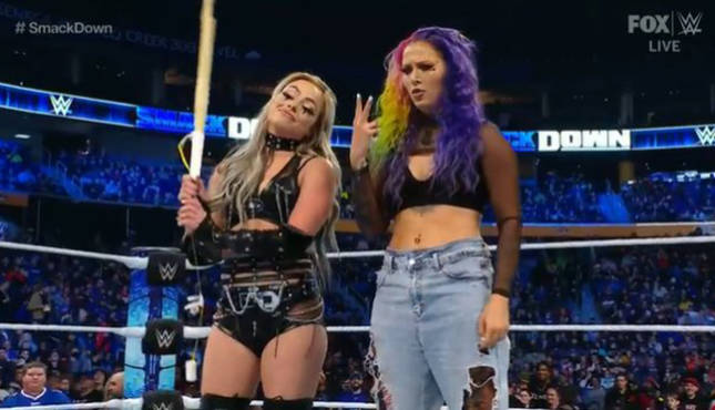 Tegan Nox Liv Morgan WWE Smackdown