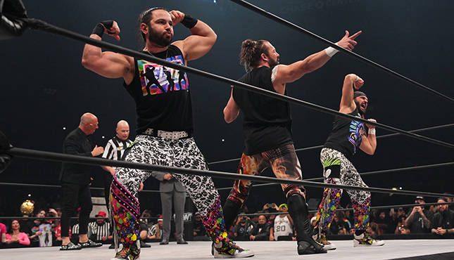 The Elite AEW Dynamite 12-21-22