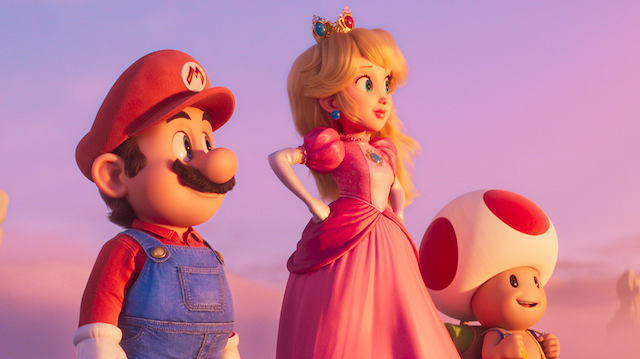 The Super Mario Bros. Movie - Mario, Peach, and Toach