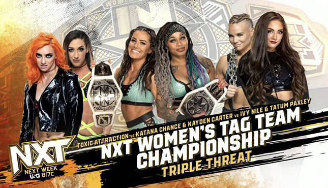 Tag Title Matches Set For Next Week's WWE NXT | 411MANIA