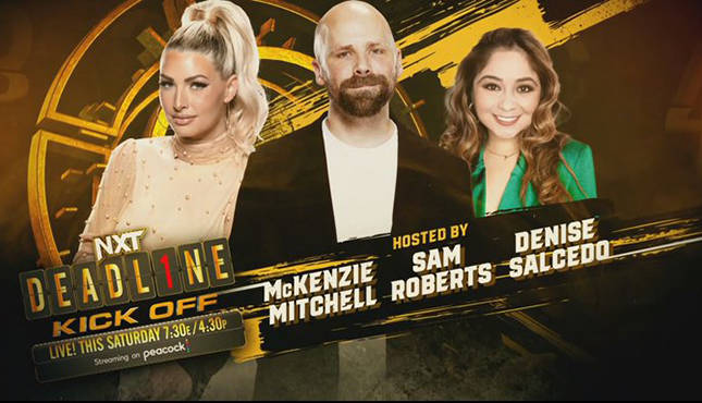 WWE NXT Deadline Kickoff Show