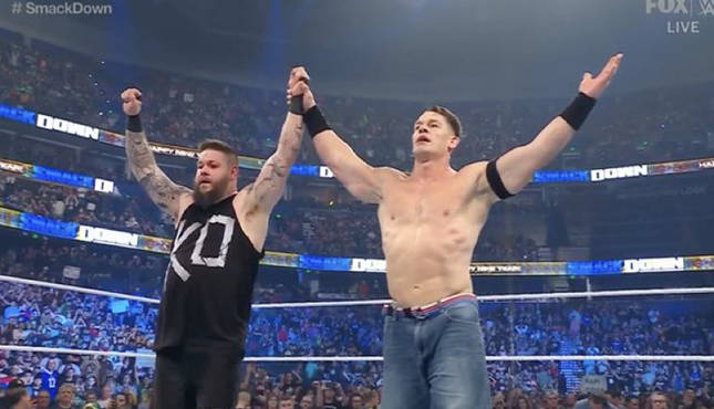 WWE Smackdown John Cena Kevin Owens