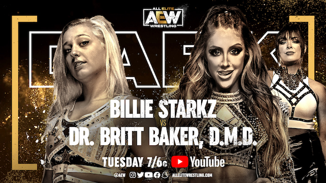 AEW Dark 1-24-23- Britt Baker vs Billie Starkz