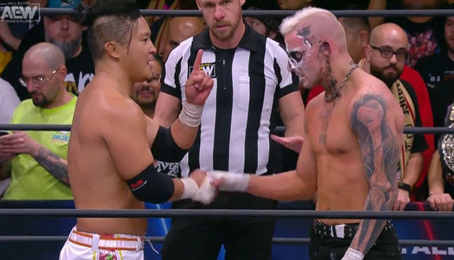 AEW Dynamite Kushida Darby Allin