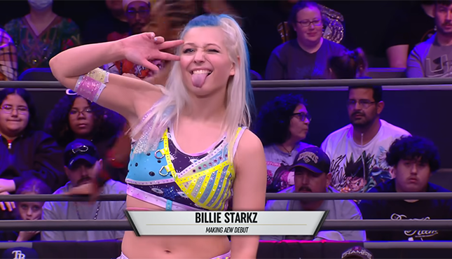 BIllie Starkz AEW Dark