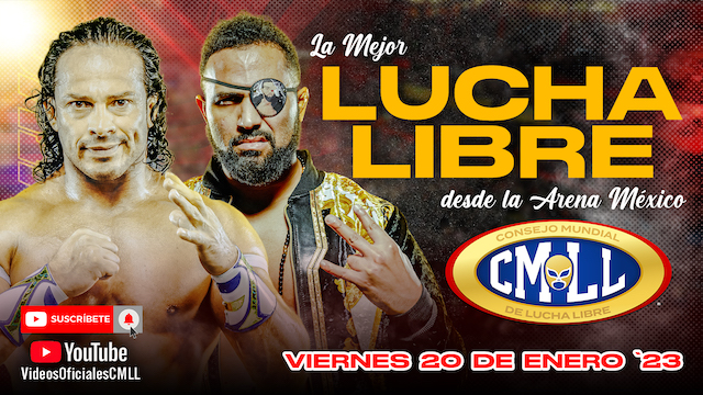 CMLL Rocky Romero vs. Volador Jr.