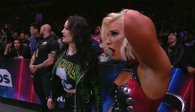 Saraya & Toni Storm Turn Heel, Attack Willow Nightingale On AEW ...