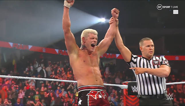 WWE Raw Cody Rhodes