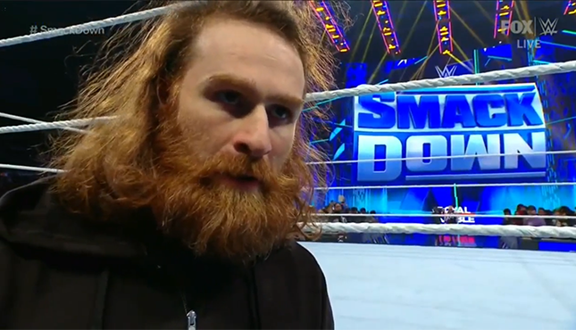 WWE Smackdown Sami Zayn