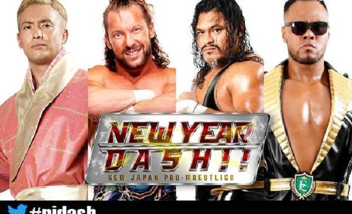 NJPW New Year Dash - Kazuchika Okada & Kenny Omega vs. Jeff Cobb & Aaron Henare
