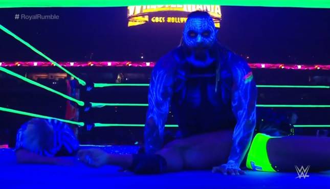 Bray Wyatt Debuts New Look at WWE Royal Rumble, Uncle Howdy and LA Knight  Burn in Fire Pit - PWMania - Wrestling News