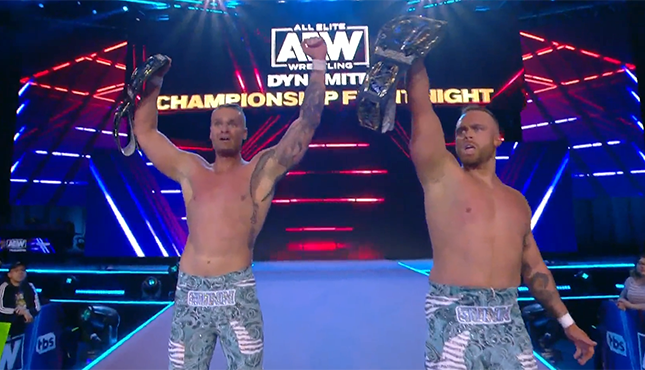 AEW Dynamite The Gunns