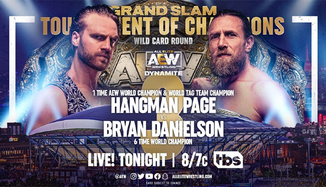 Bryan Danielson Hangman Page AEW Dynamite