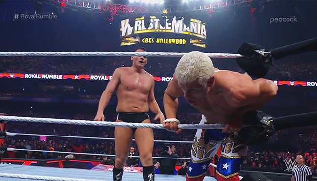 Cody Rhodes Gunther WWE Royal Rumble