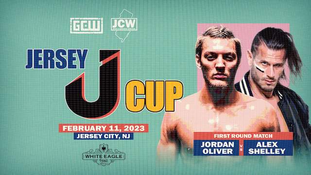 JCW Jersey J-Cup Jordan Oliver versus Alex Shelley