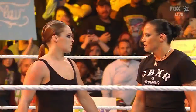 Ronda Rousey Shayna Baszler WWE Smackdown