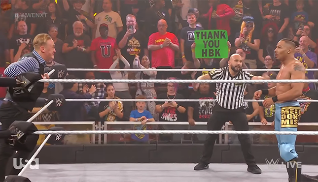 WWE NXT Carmelo Hayes Ilja Dragunov