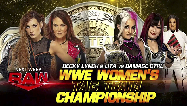 WWE Women's Tag Team Title Match & More Set For Next Week's Raw | 411MANIA