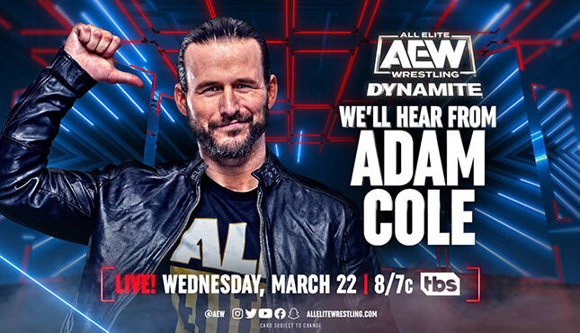 AEW Dynamite Adam Cole