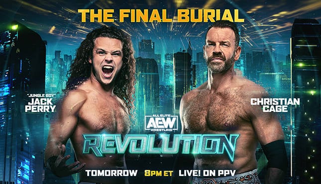 AEW Revolution Final Burial