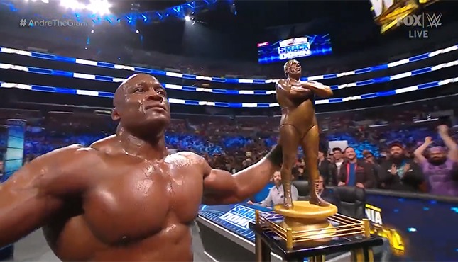 Bobby Lashley Andre the Giant Battle Royal WWE Smackdown