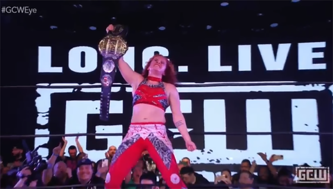 Masha Slamovich Captures GCW World Title At Eye For An Eye | 411MANIA