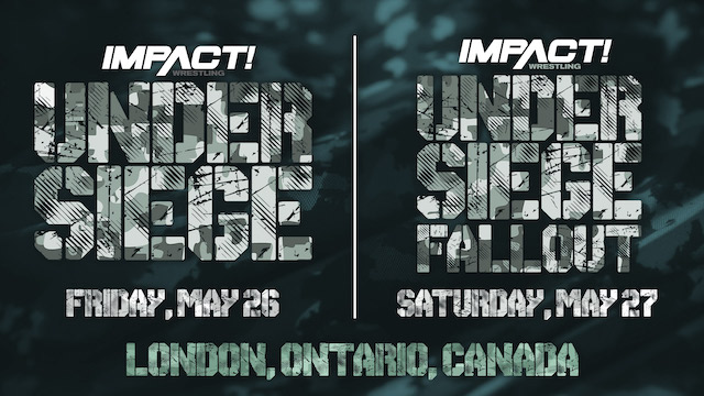 Impact wrestling Under Siege 2023 Canada