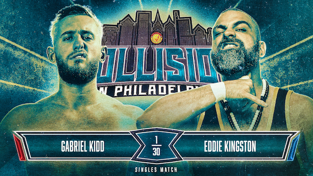 NJPW Collision in Philadelphia - Eddie Kingston vs. Gabriel Kidd