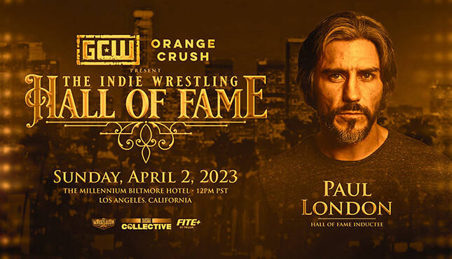 Paul London Indie Wrestling Hall of Fame