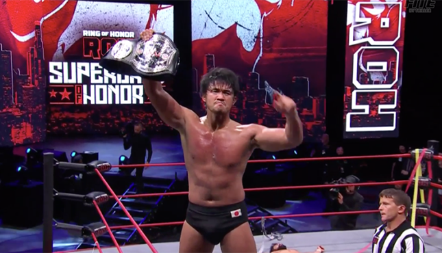 ROH Supercard of Honor Katsuyori Shibata