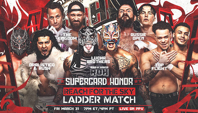 ROH Supercard of Honor Reach For the Sky