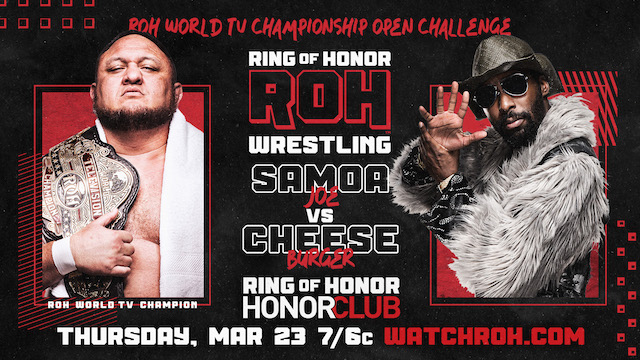 ROH TV - Samoa Joe vs. Cheeseburger