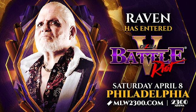 Raven MLW Battle Riot V