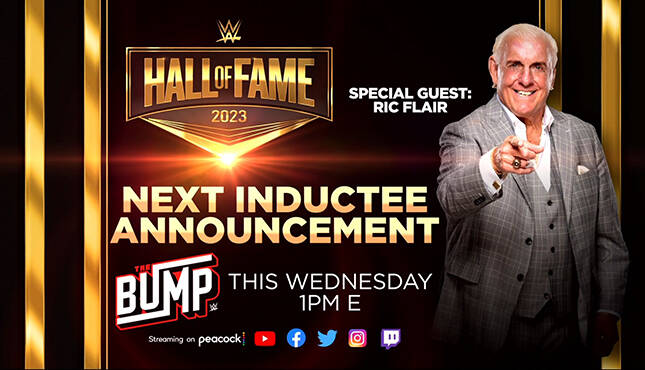 Ric Flair The Bump, WWE Hall of Fame