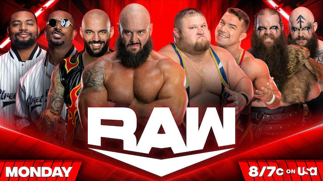 WWE Raw eight-man tag 3-27-2023