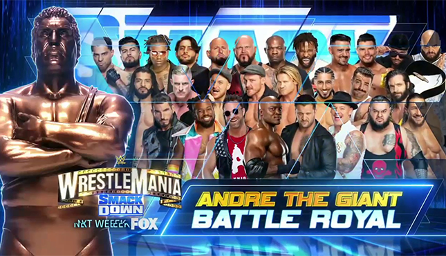 WWE Smackdown Andre Battle Royal