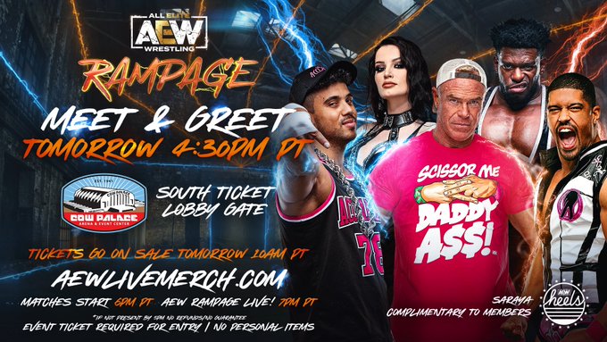 Various News AEW Announces Meet And Greet Ahead of Tomorrow s