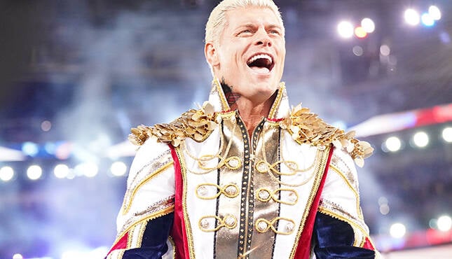 Cody Rhodes makes his explosive entrance at WrestleMania: WrestleMania 39  Sunday Highlights