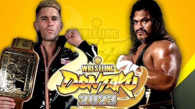 NJPW Wrestling Dontaku Zack Sabre Jr vs Jeff Cobb