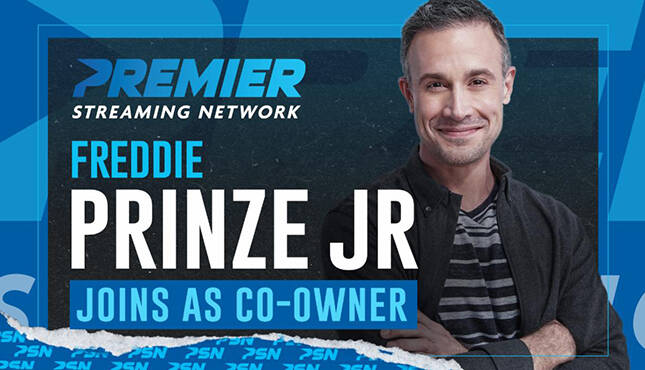 Premiere Streaming Network Freddie Prinze Jr