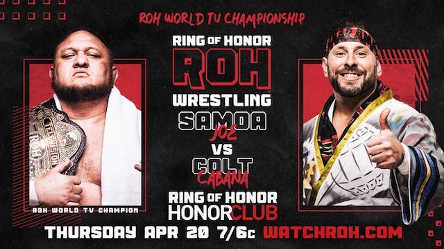 ROH TV - Samoa Joe vs. Colt cabana