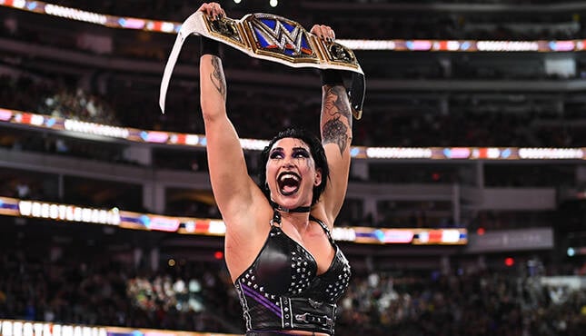WrestleMania 2023 Night 1 results: Rhea Ripley wins women's title - Los  Angeles Times