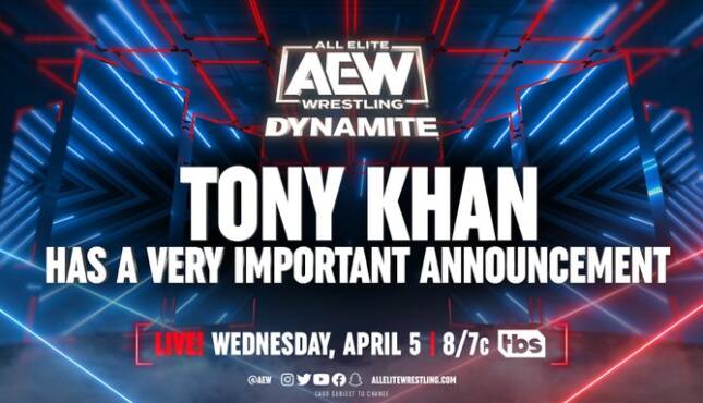 AEW Dynamite Tony Khan