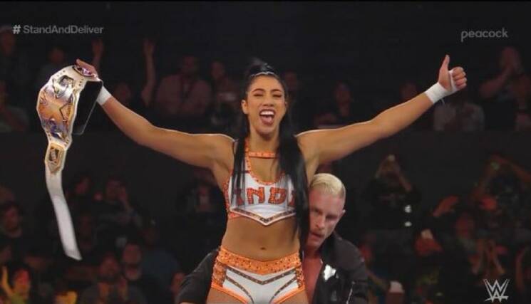 Indi Hartwell WWE NXT Stand and Deliver