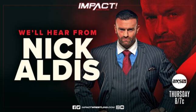 Nick Aldis Impact Wrestling