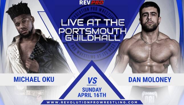 Rev Pro - Live at the Portsmouth Guildhall - Michael Oku vs. Dan Moloney