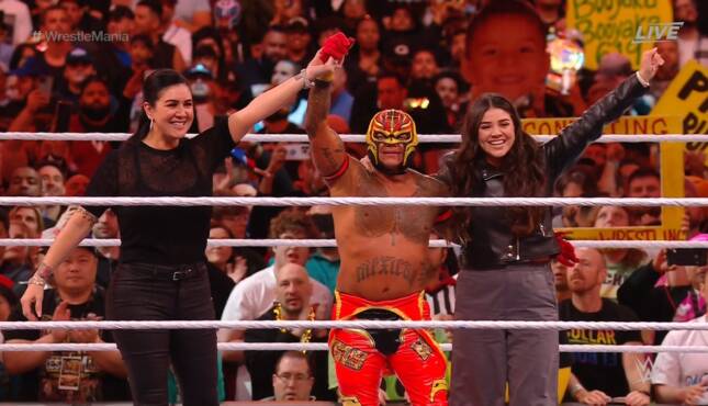 WWE WrestleMania 39 results, night 1 2023: KO/Sami, Rhea win